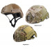 DELTA SIX FAST Tactical Helm für Paintball / Airsoft (desert / tan) inklusive 2 Überzüge